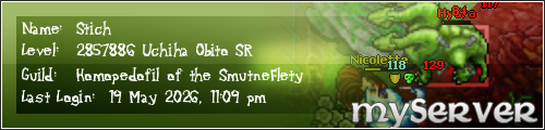 Signature for player Stich
